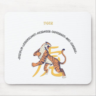 Mousepad China Tierkreiszeichen Tiger