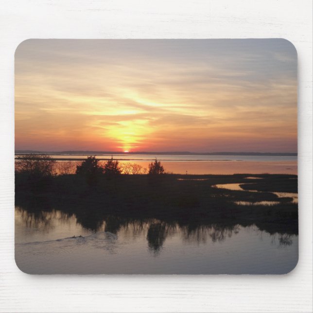 Mousepad Chincoteague Sunset II Virgínia Landscape (Frente)