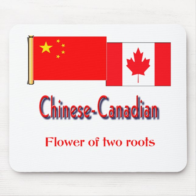 Mousepad Chinês-canadense (Frente)