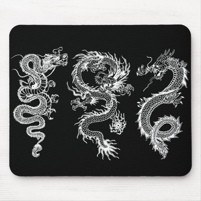 Mousepad Chinese dragons (Frente)