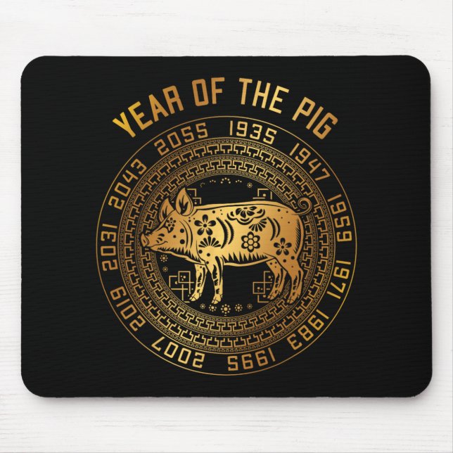 Mousepad Chinese New Year Of G Chinese Zodiac Year 2031  (Frente)
