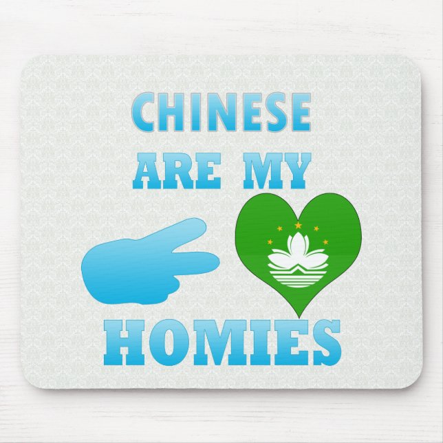 Mousepad Chineses é meu Homies (Frente)