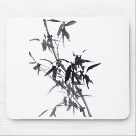 Mousepad Chinesische Kunst mit Bambusmalerei