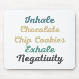 Mousepad Chip Cookies Inalados Exalam Negatividade