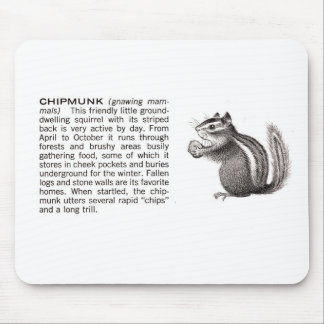 Mousepad chipmunk