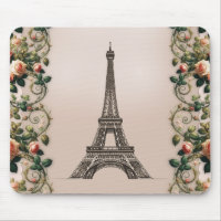 Chique de Torre Eiffel de Rosa Rosa Rosa Rosa Pari