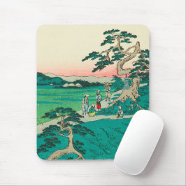 Mousepad Chiryuu, Japão: Vintage Ukiyo-e Woodblock Impressã
