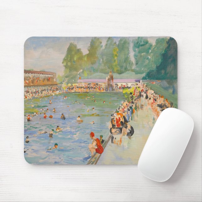 Mousepad Chiswick Baths | Sir John Lavery (Com mouse)