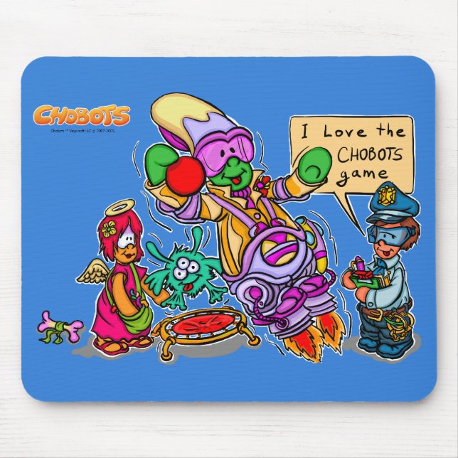 Mousepad Chobots engraçado (Frente)