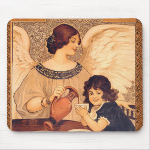 Mousepad Chocolate Angel French Antiguado