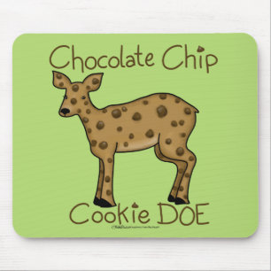Mousepad Chocolate Chip Cookie Doe