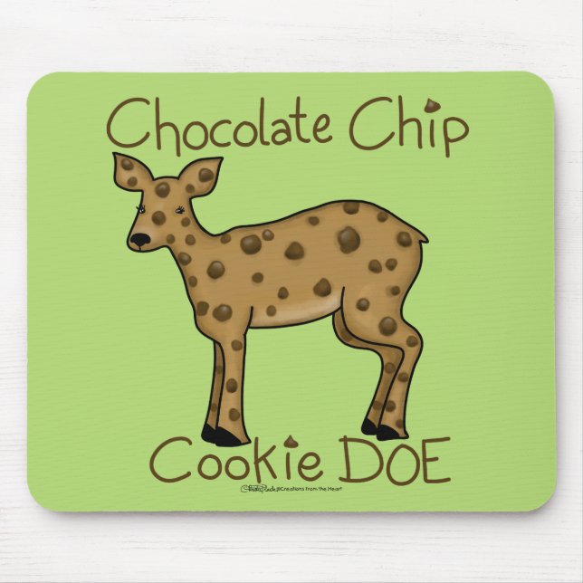Mousepad Chocolate Chip Cookie Doe (Frente)