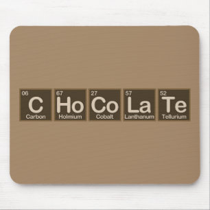 Mousepad Chocolate feito dos elementos