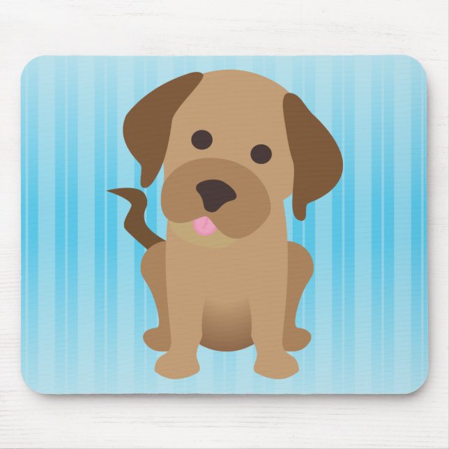 Mousepad Chocolate labrador retriever (Frente)