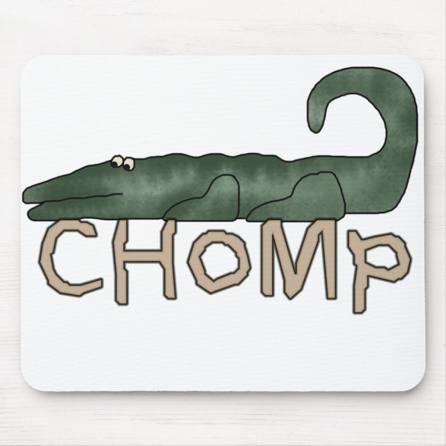 Mousepad Chomp o jacaré (Frente)