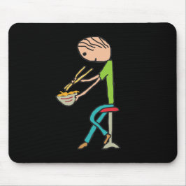Mousepad Chopsticks E Noodles