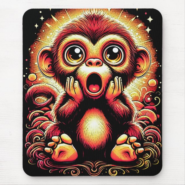 Mousepad Choque O Macaco (Frente)