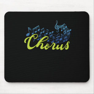Mousepad Chorus Choir Notes Condutor Choral Music Gift