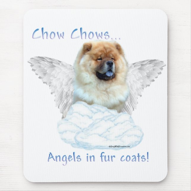 Mousepad Chow Chow Angel (Frente)
