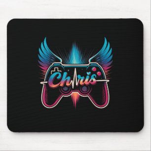 Mousepad Chris Groovy Primeiro Nome D Chris Controle Jogo M