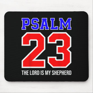 Mousepad Christian Bible Verse Psalm 23 The Lord Is My Shep
