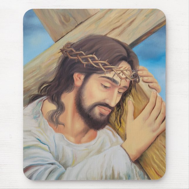 Mousepad Christian Faith Jesus Cristo (Frente)