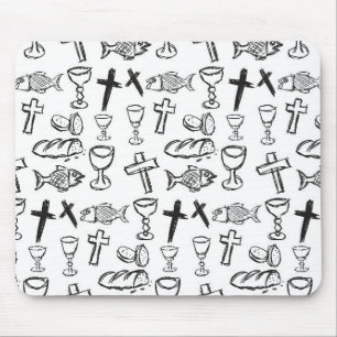 Mousepad Christian Pattern