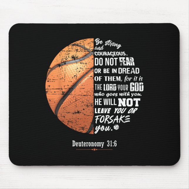 Mousepad Christian Sketll Deuteronomation Bíblia Sketll (Frente)