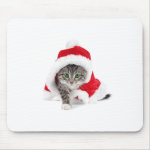 Mousepad Christmas cat