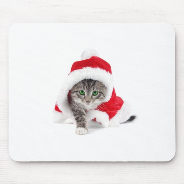 Mousepad Christmas cat (Frente)