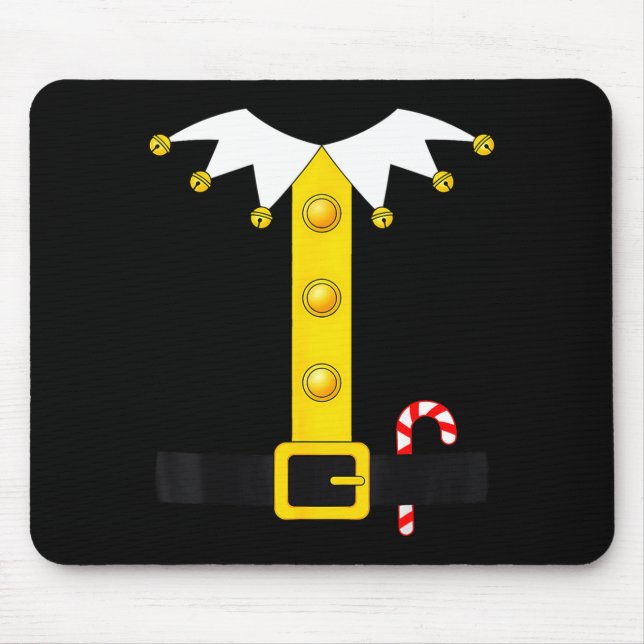 Mousepad Christmas Elf Costume  (Frente)