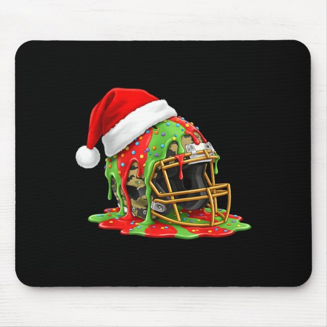 Mousepad Christmas Football Drip Boys Ice Cream Drip Camo S (Frente)