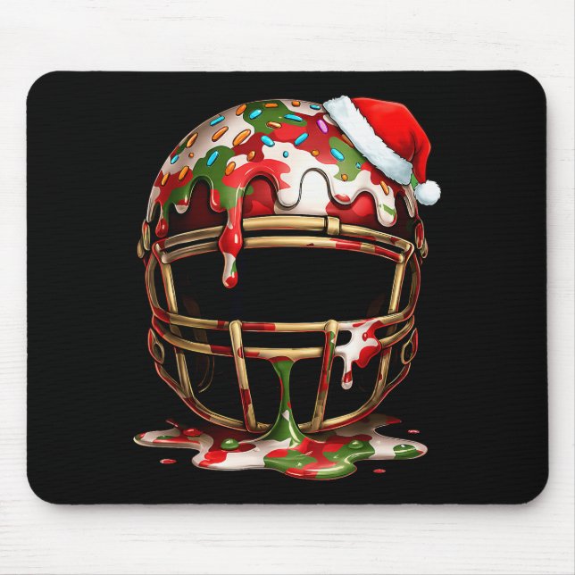Mousepad Christmas Football Drip Boys Ice Cream Drip Camo S (Frente)