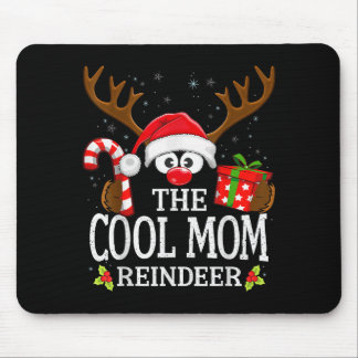 Mousepad Christmas Matching The Cool Mom Reindeer Family