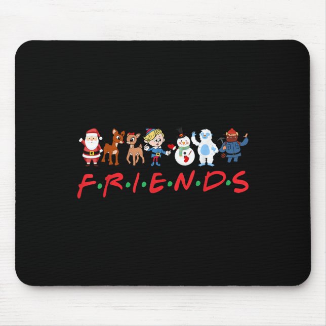 Mousepad Christmas Movie Character Costume Kids Friends Chr (Frente)