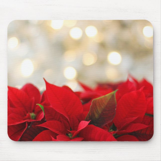 Mousepad Christmas Poinsettia (Frente)