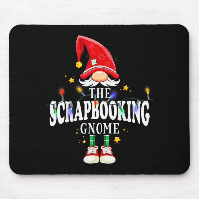 Mousepad Christmas The Scrapbooking Gnome X-mas Matching Pj (Frente)