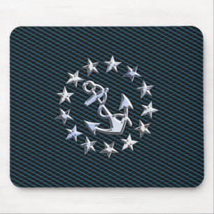 Mousepad Chrome Like Yacht Flag Automotive Grille Impressã