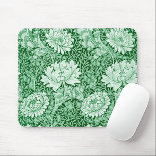 Mousepad Chrysanthemum Green, William Morris