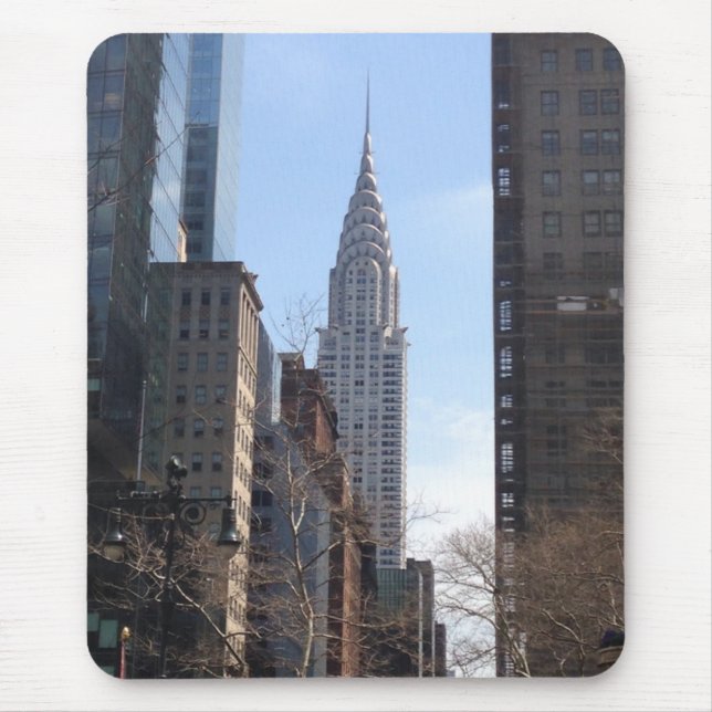 Mousepad Chrysler Building Nova Iorque Skysraper Centro (Frente)