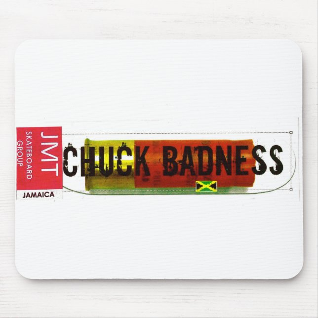 Mousepad CHUCK BADNESS/TST Merchandise (Frente)