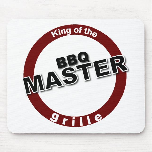 Mousepad CHURRASCO Rei Mestre do Grille (Frente)