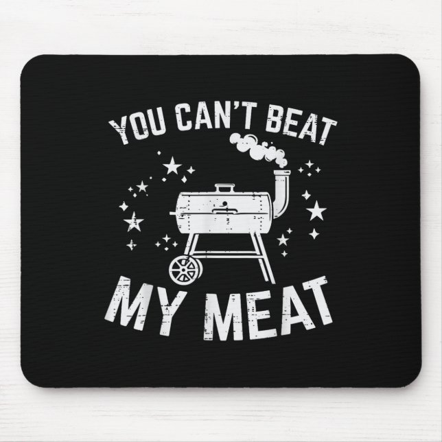Mousepad Churrasco Você Não Pode Bater Meu Churrasco Engraç (Frente)
