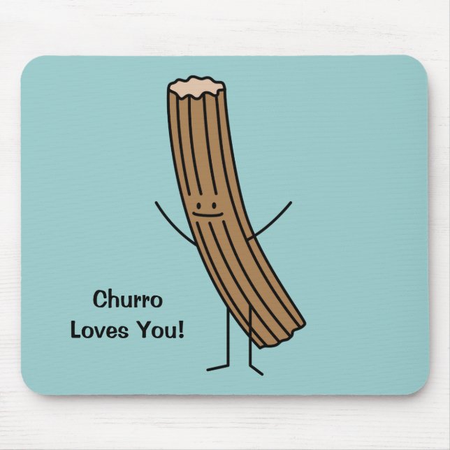 Mousepad Churro Te Ama! (Frente)