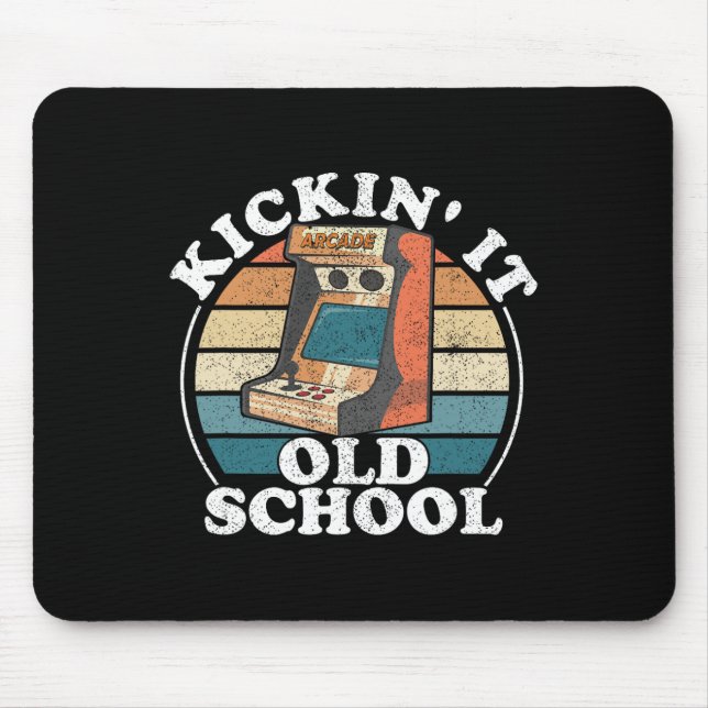 Mousepad Chute o vídeo do jogo de Arcade do Retro 80s da Es (Frente)