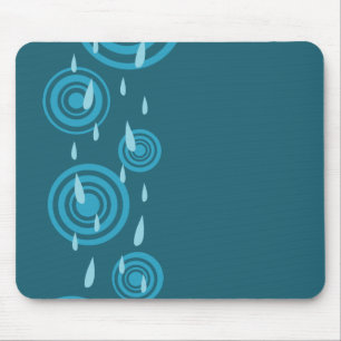 Mousepad Chuva azul