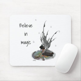Mousepad Chuva-Chuva Fada Com Mouse De Sapo