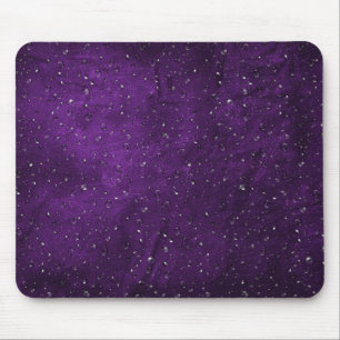 Mousepad Chuva no Pad de Mouse de Couro Roxo