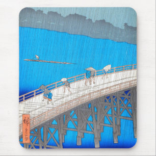 Mousepad Chuva torrencial por Hiroshige