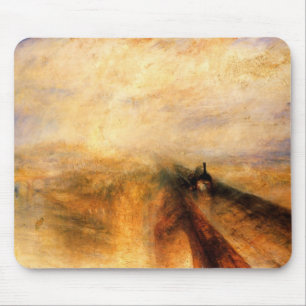 Mousepad Chuva, Vapor E Velocidade - Caminho De Ferro Ocide